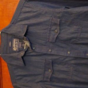 Men's New with Tag American Rag Dark Denim Shirt